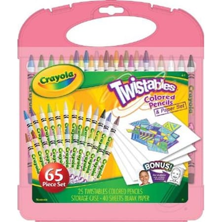 Classroom Creations Twistables Colored Pencil & Paper Set CL3362293